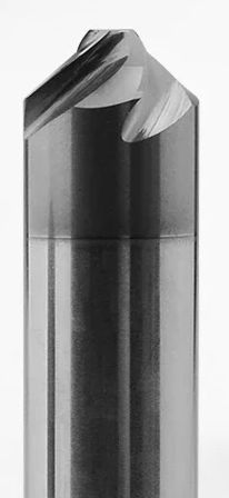 Фреза фасочная твердосплавная D4x90x0.5x4x50x2T